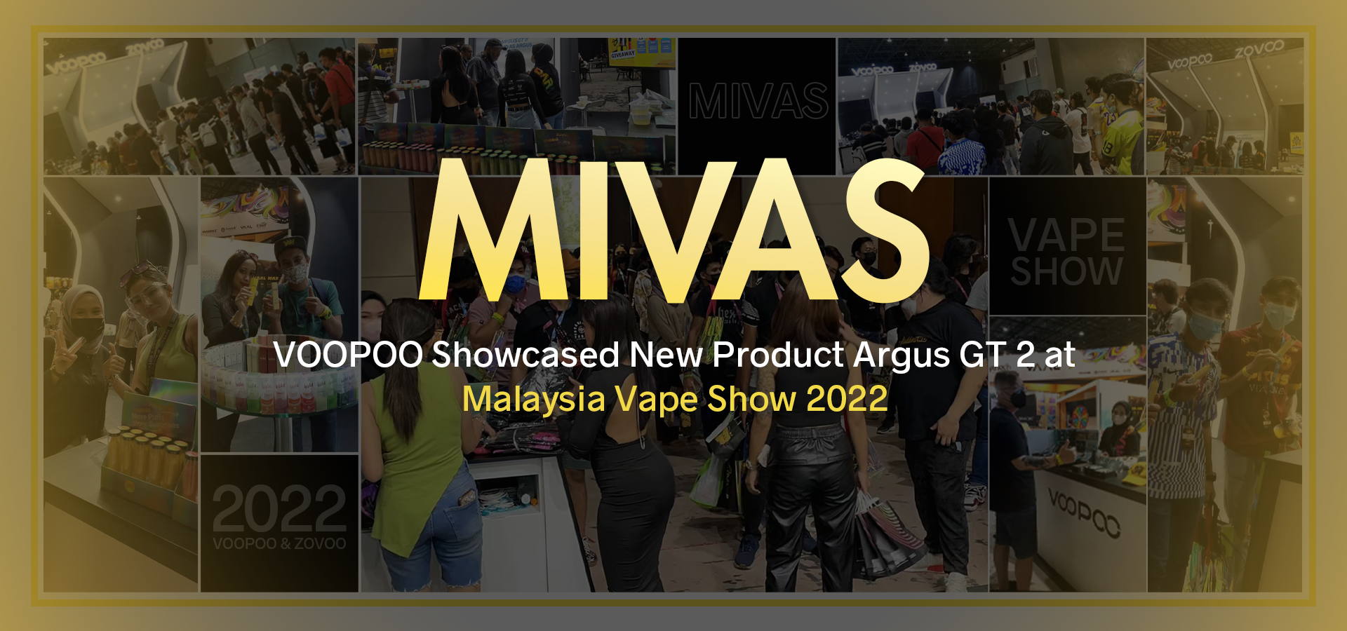 VOOPOO Shines With Argus Gt 2 At Malaysia Vape Show 2022